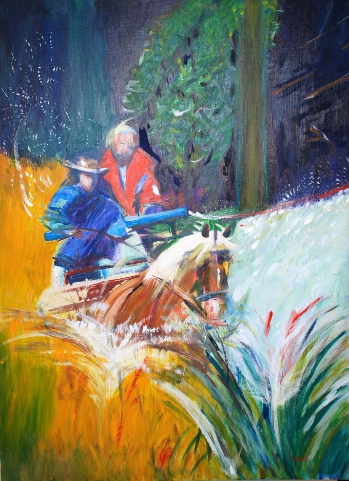 L'attelage
acrylique sur toile
60x80cm