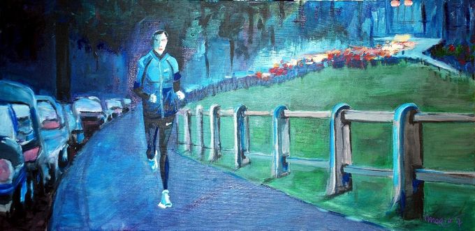 Joggeur au bois
acrylique sur toile
40x80cm