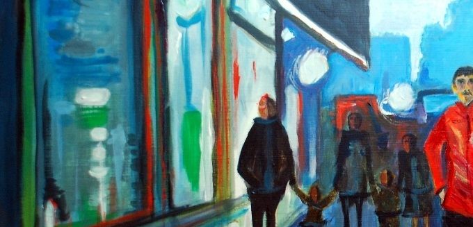 Joggeur urbain
acrylique sur toile
40x80cm