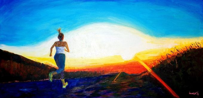 Joggeuse
acrylique sur toile
40x80cm